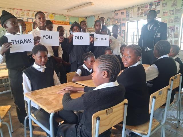Old Mutual Foundation Invests N$1.5 Million In School Furniture Initiative